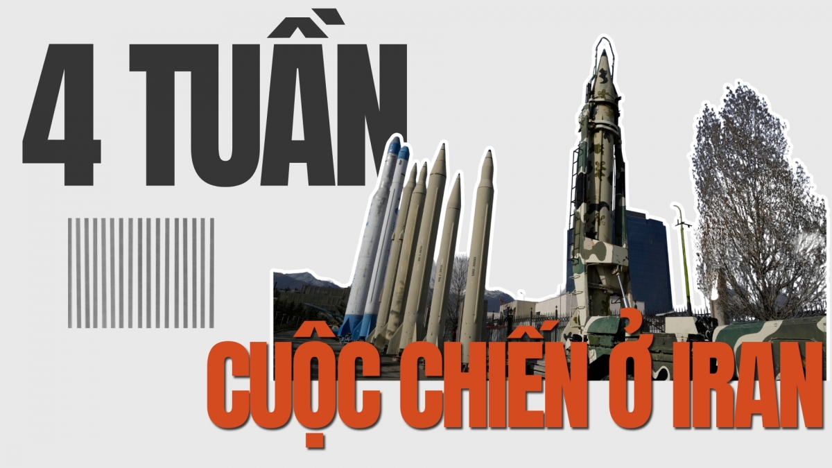 Nhìn lại 4 tuần cuộc chiến ở Iran